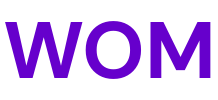Logo de WOM